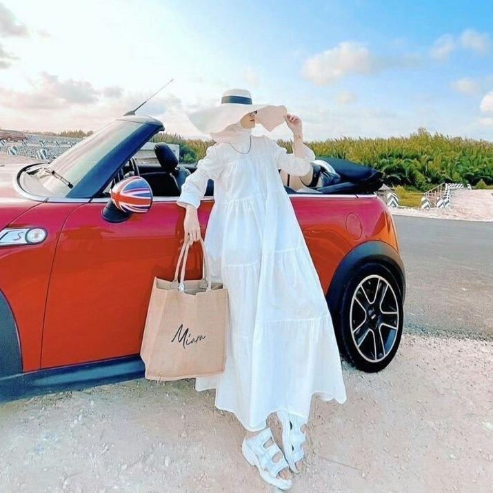 Il - Zoya Midi Dresss Full Kancing // Qiqi Maxi Dress Katun Premium