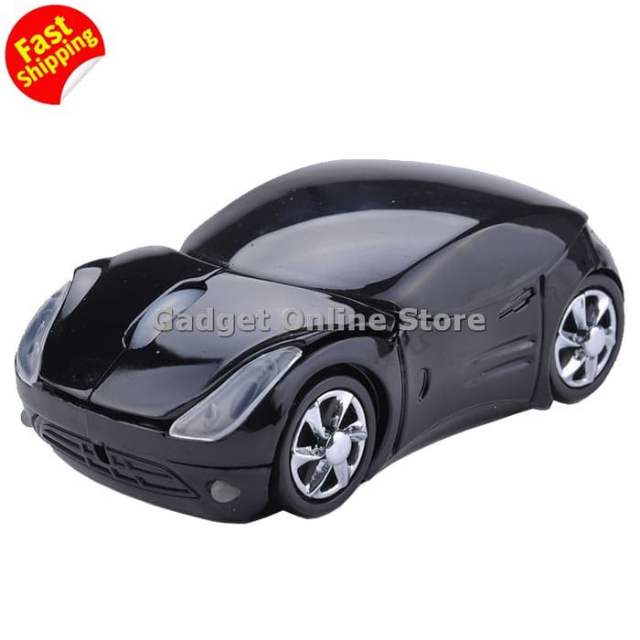 Mouse Car Wireless, Mouse Lucu, Mouse Unik, Mouse Non Finger Karakter
