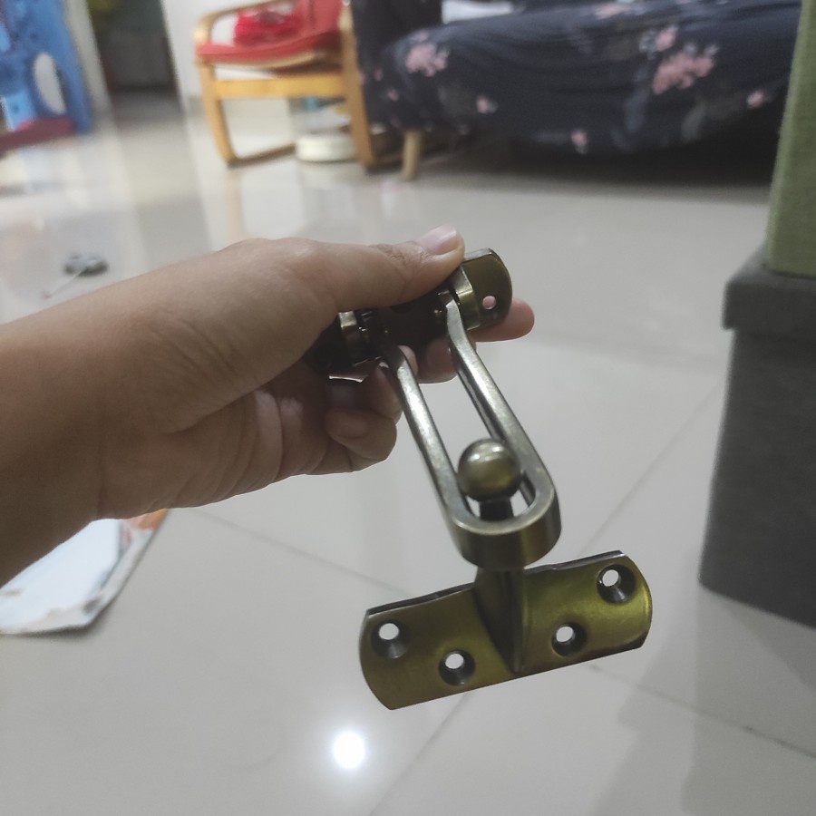 door quard slot rantai pengaman pintu rumah tambahan theft clasp klasik modern