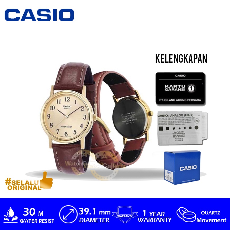 Casio General Analog Man MTP-1095Q-9B1 / MTP1095Q9B1 / MTP1095Q