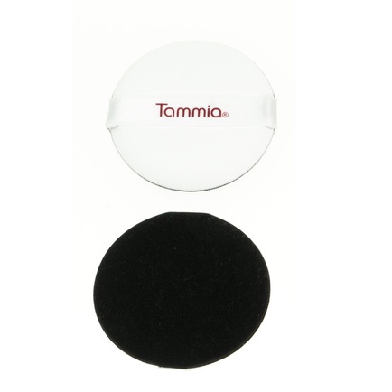Tammia BB/CC Cushion Round Puff 2ct black / red