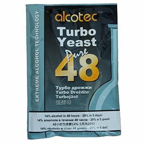 

Alcotec 48 Turbo Yeast 135Gr Hot