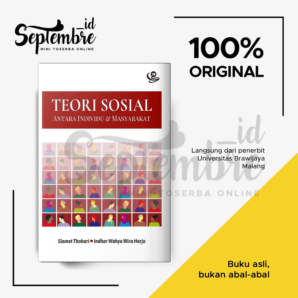 Jual Buku Original Teori Sosial Antara Individu Dan Masyarakat | Shopee ...