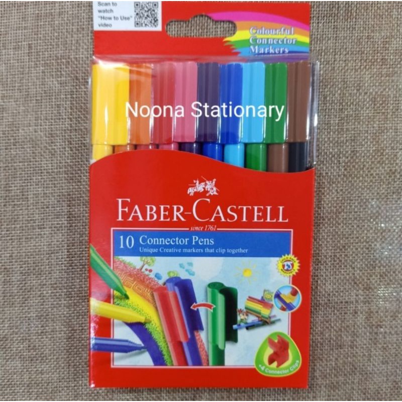 

Faber Castell Connector Pens 10 Warna