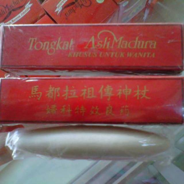 Tongkat asli madura box merah jokotole