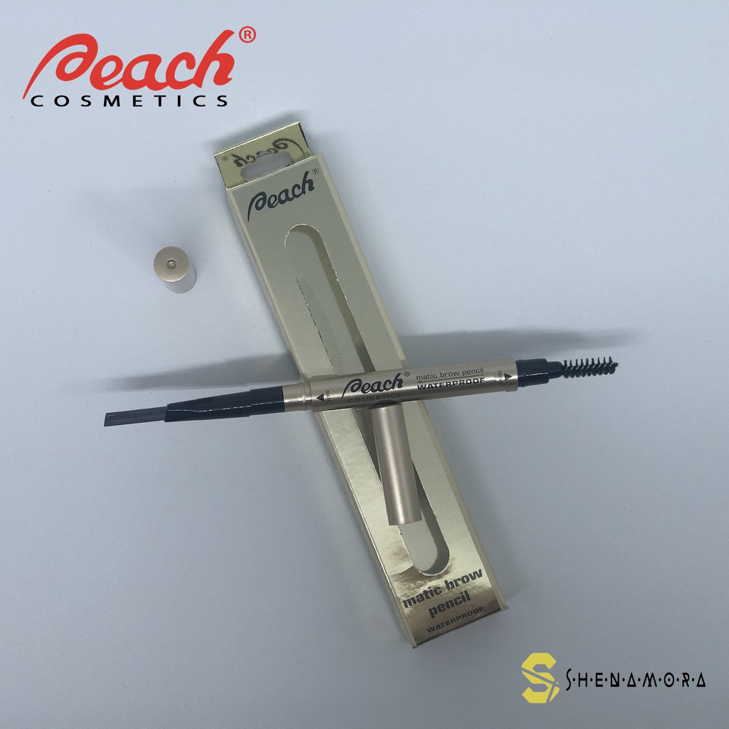 Eyebrow Matic Pencil Peach Cosmetics / Pensil Alis Matic