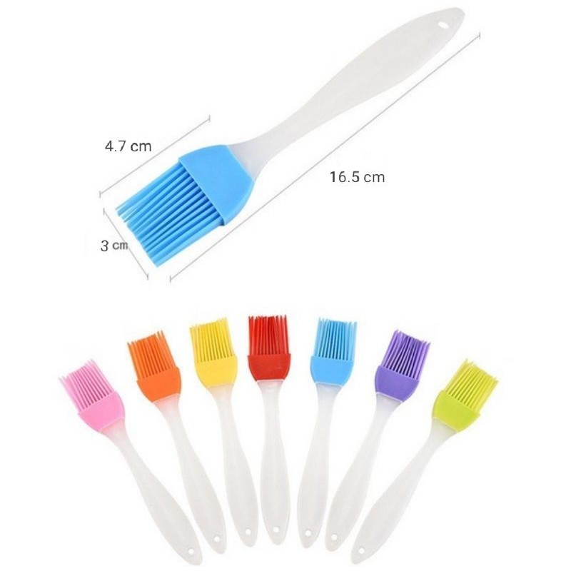 Kuas Silikon Oles Mentega Kue / Roti / Minyak / BBQ / Silicone Brush