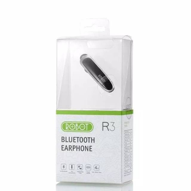 Earphone Bluetooth Robor R3 V4.2 Headset Handsfree Bluetooth Original Robot