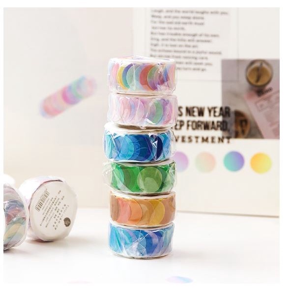 COLOR IN Dot Sticker Tape (100pcs)