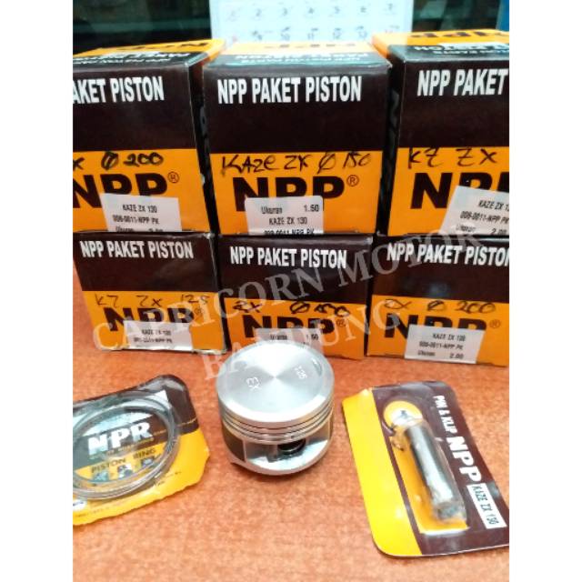 Piston Kit KAZE ZX 130 NPP overisize 125 150 175 200