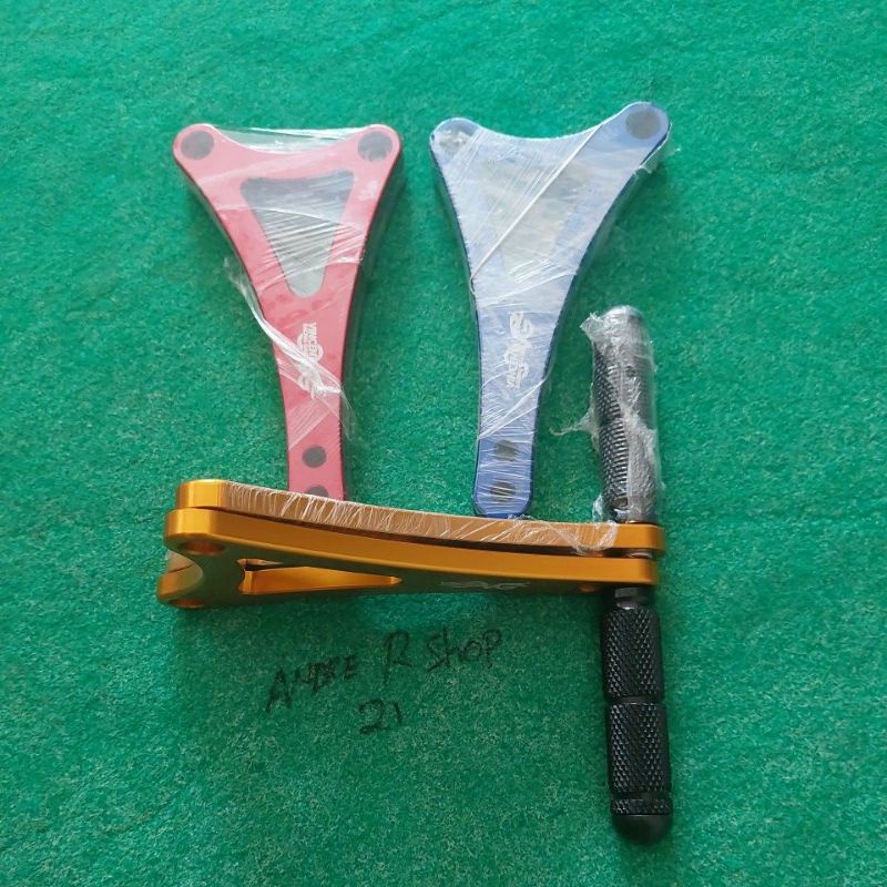 FOOT STEP DRAG MATIC MIO BEAT NMAX AEROX VARIO PCX MERK VINCENT VRG RACING