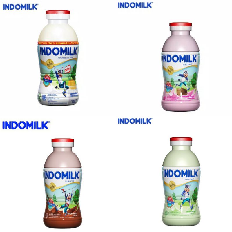 

Indomilk Susu Cair Botol 190 ml