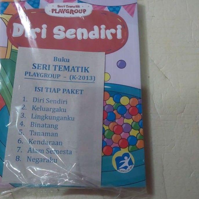 

Pasti Ada buku tematik playgroup (k-2013) 66R'