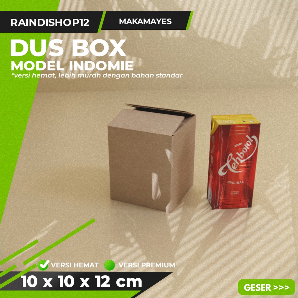 

BOX 10 X 10 X 12 CM KARDUS KOTAK KEMASAN PACKAGING KADO POLOS