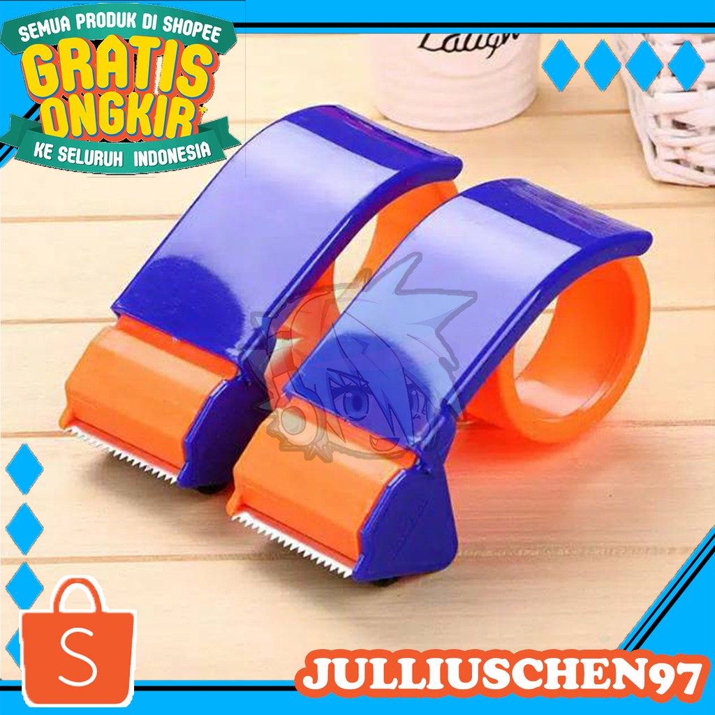 

JJ CHEN TAPE CUTTER Tape Cutter Lakban Pemotong Lakban Tape Dispenser Packing Davis