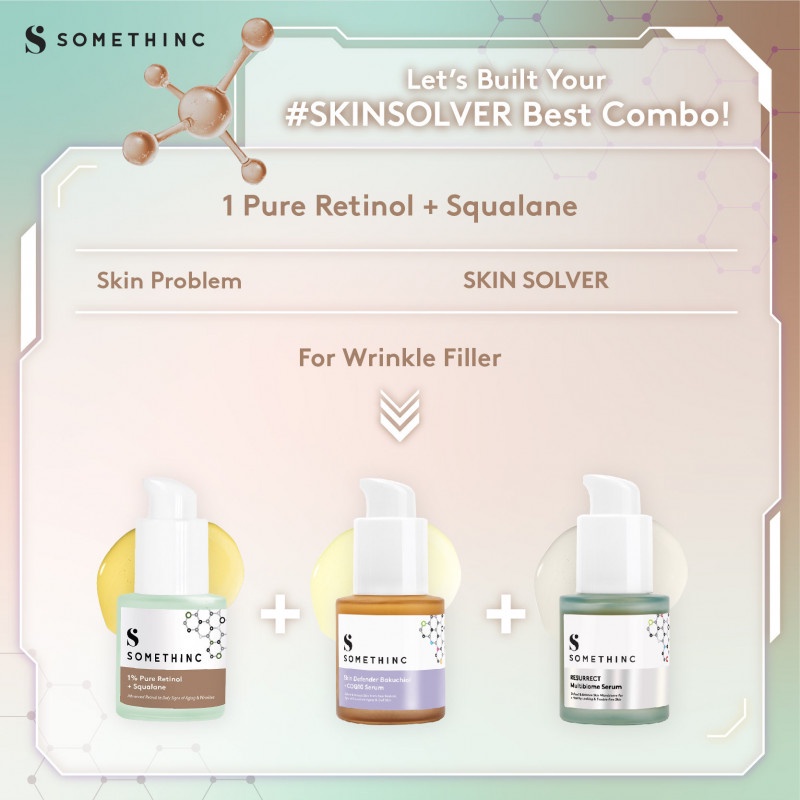 SOMETHINC Skin Solver Serum 1% Pure Retinol + Squalane