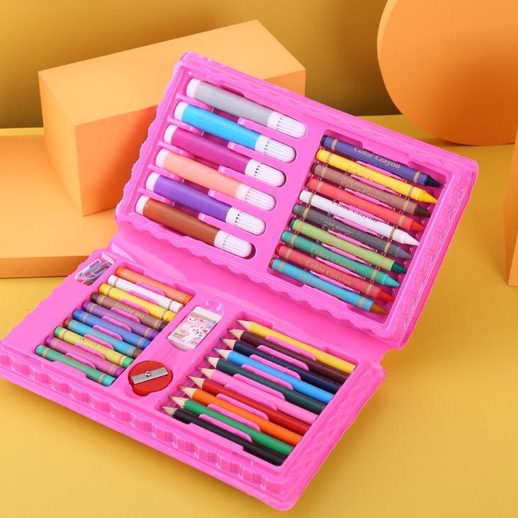 

New Edufuntoys 42pcs COLOR PENSIL SET - Alat Seni Lukis Mewarnai Menggambar Pensil Krayon Kado Anak Ulang Tahun Colouring Kid Set 愛