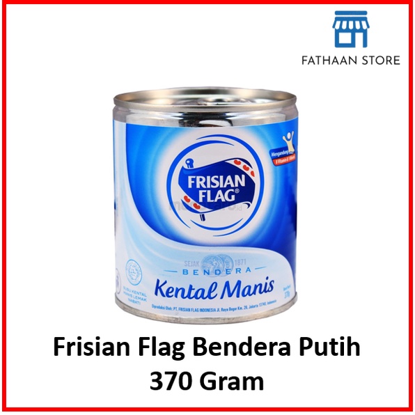 

FRISIAN FLAG SUSU KALENG KENTAL MANIS BENDERA PUTIH 370 GRAM MURAH