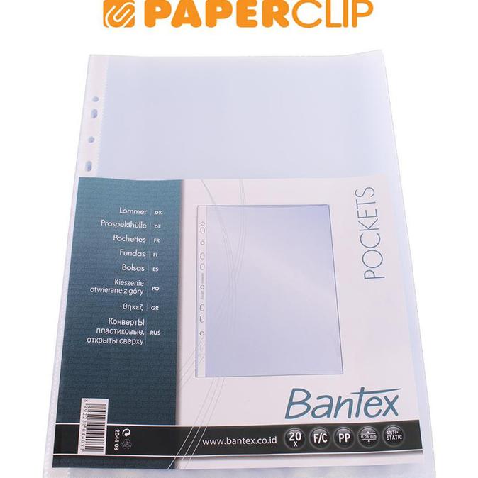 

BISA COD POCKET FILE BANTEX 2044 FOLIO ISI 20 PROMOKode 5295