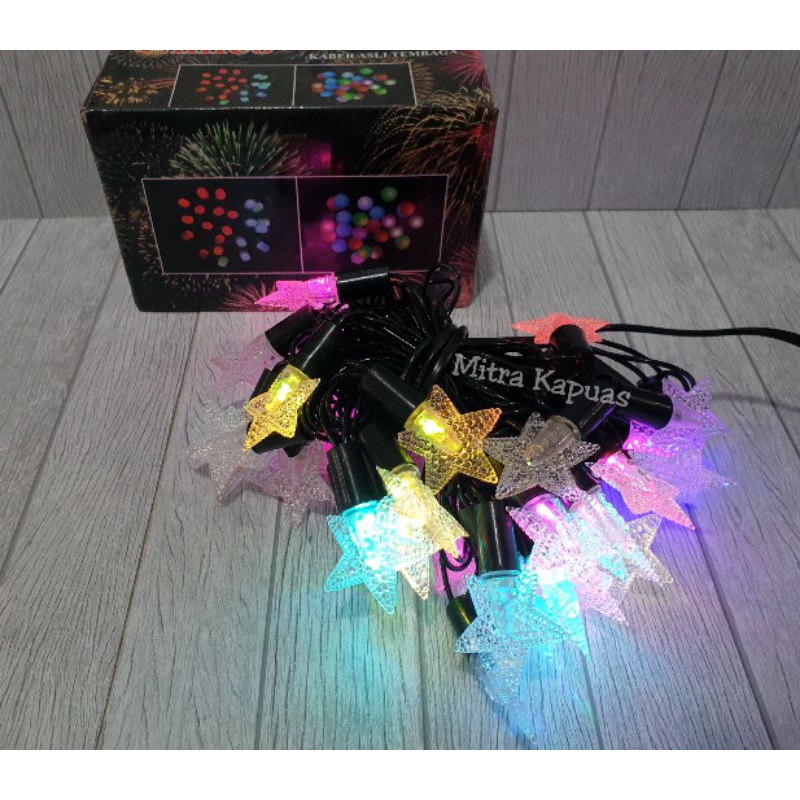 LAMPU NATAL / LAMPU HIAS WARNA WARNI EMICO 40 LED