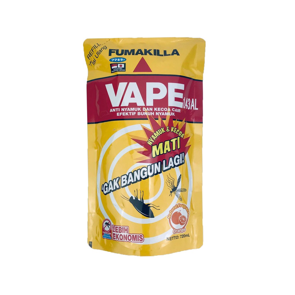 Fumakila / Vape 1.43AL / Orange / 720ml