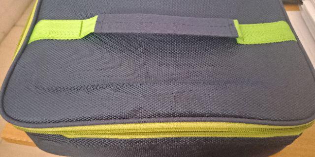 Tas Bekal / Lunch Bag Yooyee / Lunch Box Bag Polos Bahan Nylon Alumunium Tebal Bagus