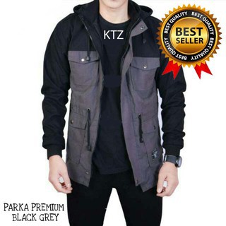 JAKET MURAH PARKA PRIA HOODIE