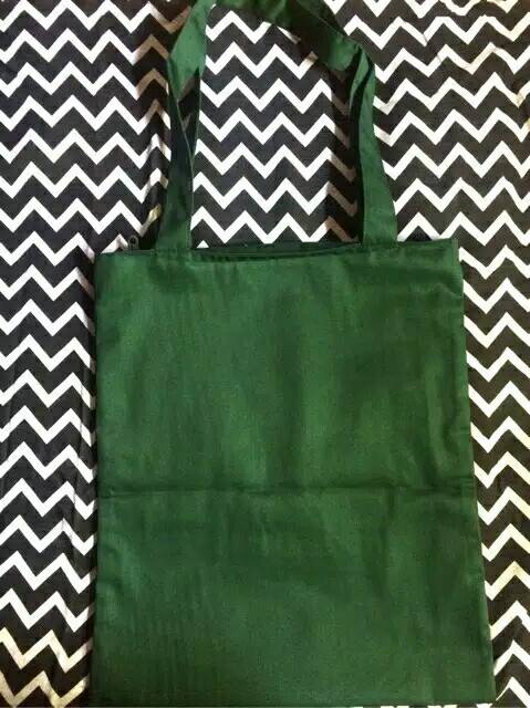 Totebag kanvas/Totebag kanvas army