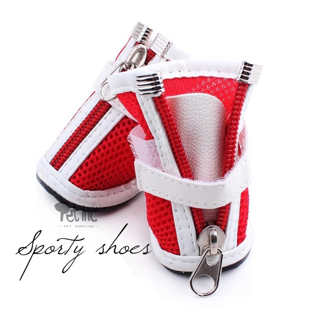 Sporty shoes for dogs atau sepatu anjing