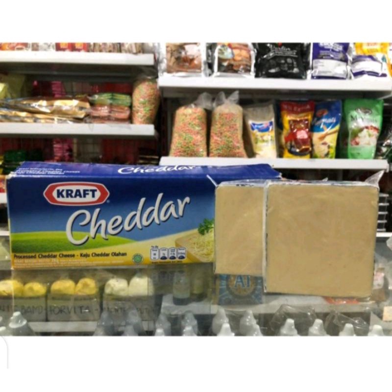 

Keju Cheddar Kraft Halal