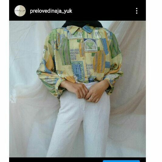 [preloved] Kemeja Vintage