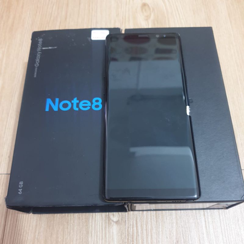 HP BEKAS / SECOND SAMSUNG GALAXY NOTE 8 DUAL SIM RESMI INDO RAM 6GB INTERNAL 64GB NORMAL LENGKAP MUL