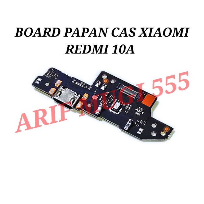 BOARD PAPAN CAS KONEKTOR CONECTOR CHARGER XIAOMI REDMI 10A PLUG IN MIC ORIGINAL
