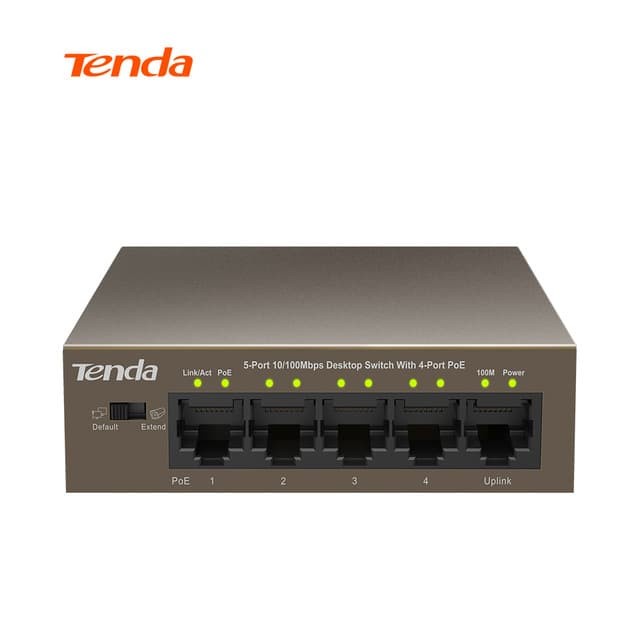 Tenda TEF1105P 5-port 10/100 POE unmanaged switch