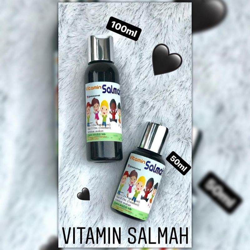 

Vitamine Salmah (Penambah nafsu makan Anak)