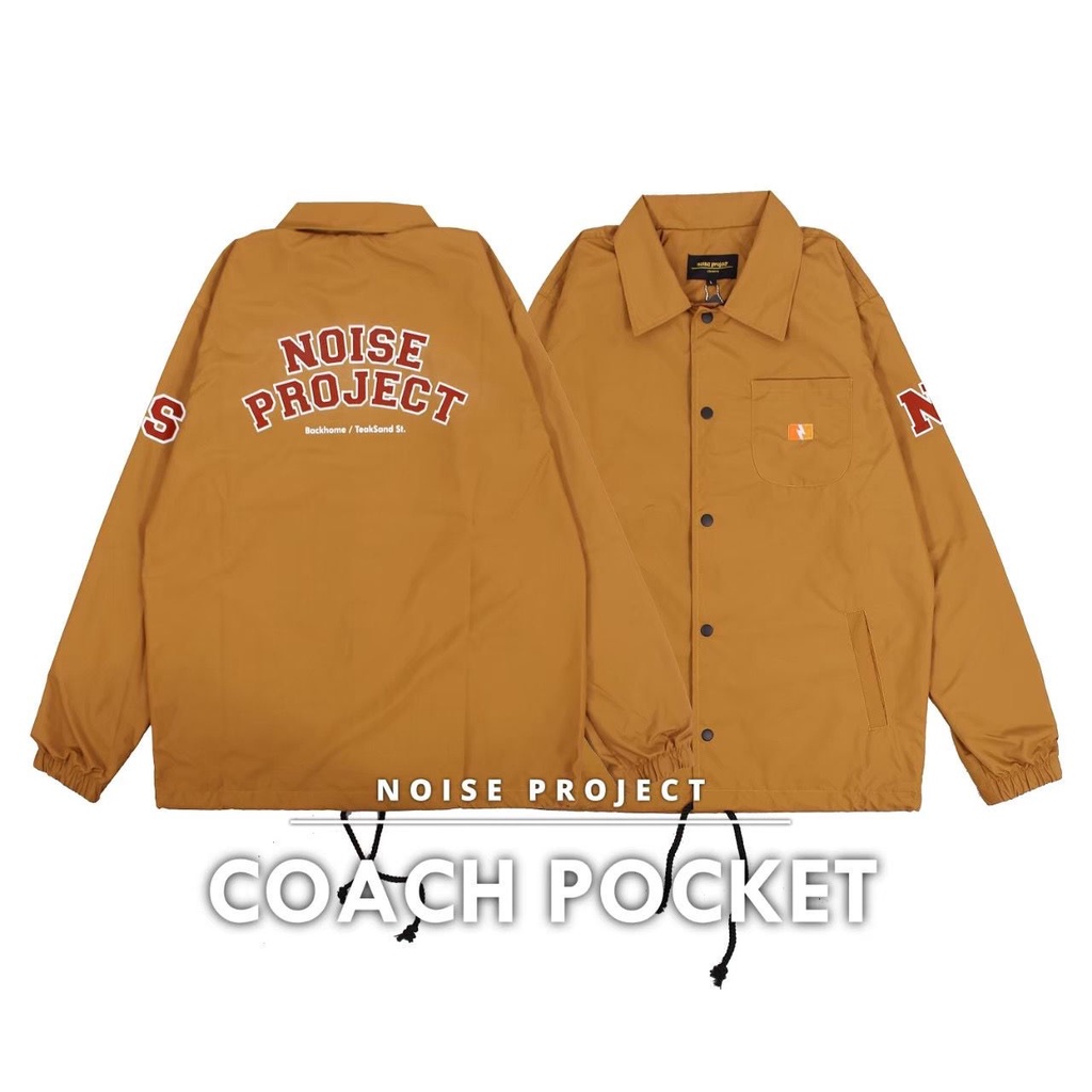 COACH JACKET POCKET NOISE PROJECT ORIGINAL