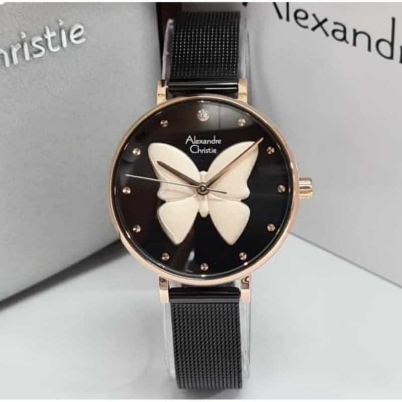 Jam Tangan Wanita Alexandre Christie 2850 AC2850 AC 2850 Original Garansi