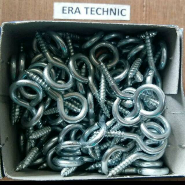 SEKRUP GANTUNGAN TUTUP / SEKRUP SERBAGUNA / SEKRUP GANTUNGAN BINGKAI. PANJANG 3 CM