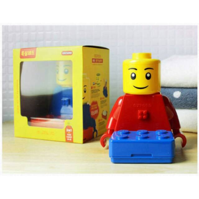 Lego block bathroom set ori korea