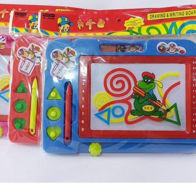 

⚡️9.9 FLASH SALE⚡️ Mainan Anak Edukasi Papan Tulis Magnet T2006 serbuuu !