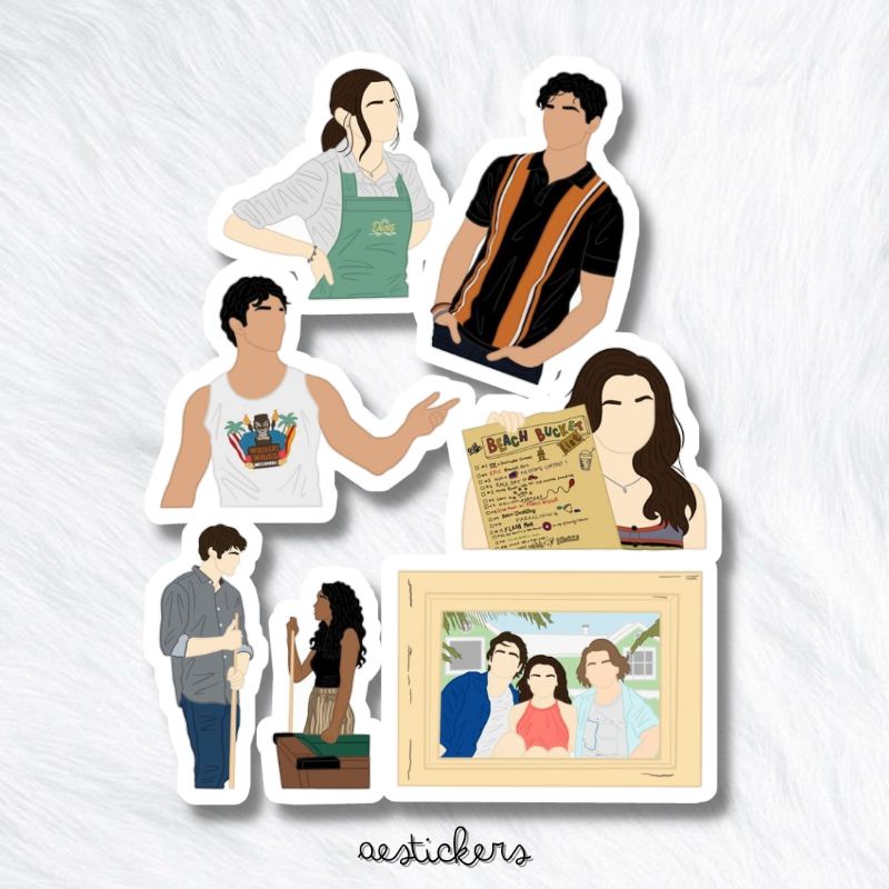 

STICKER THE KISSING BOOTH SERIES BY AESTICKERS