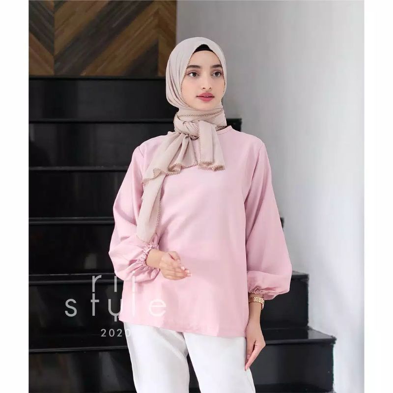 CUCI GUDANG BAJU DIOLIN TOP by Riistyle