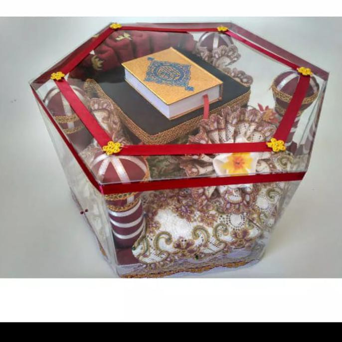 Bukittinggi Original Mahar Nikah Seserahan Hantaran Nikah Souvenir Kado - Bordiran Sulaman