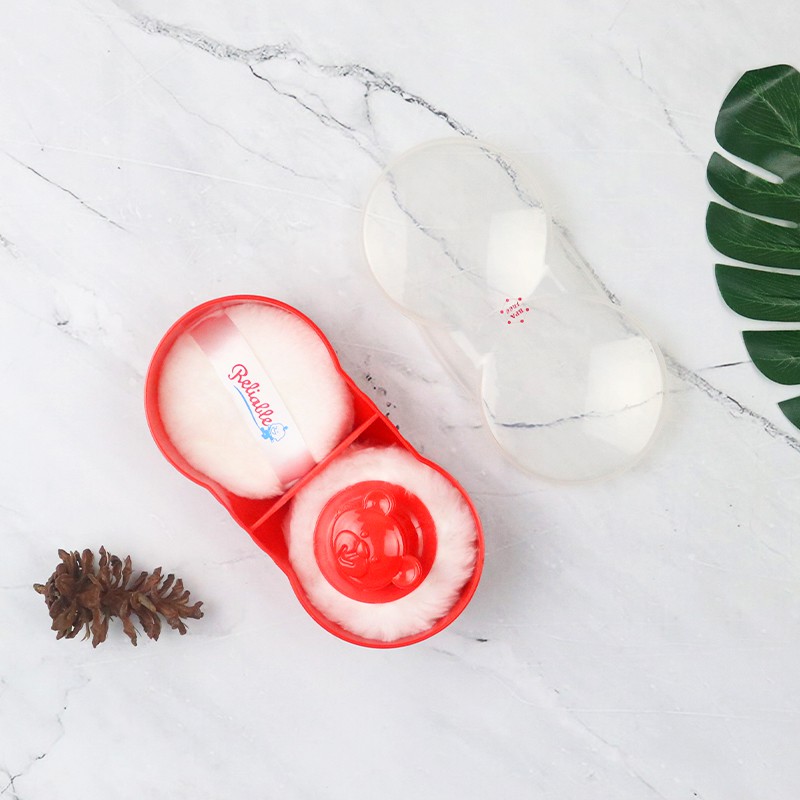 Reliable - Tempat Bedak Double Kacamata 2 In 1 RTB-100