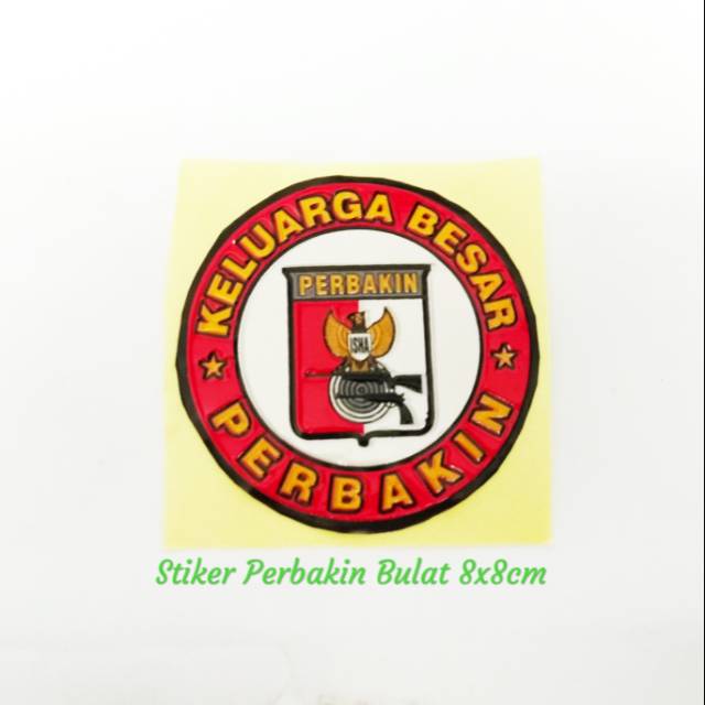 

COD(BAYAR DITEMPAT) Stiker Perbakin timbul