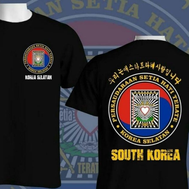 kaos sh terate korea kaos psht korea