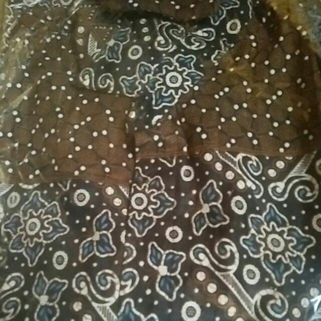 Atasan Batik Dolby Dolbi Dobby Doby Tenun Sutra Tulis Halus Katun Atbm Baron ,sarombit Atasan