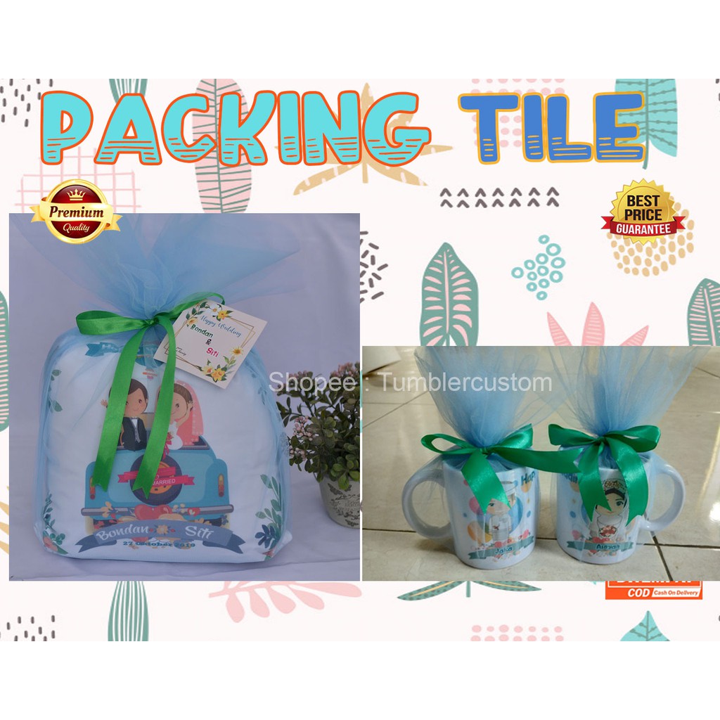 

PACKING TILE + PITA (Bonus Kartu Ucapan)