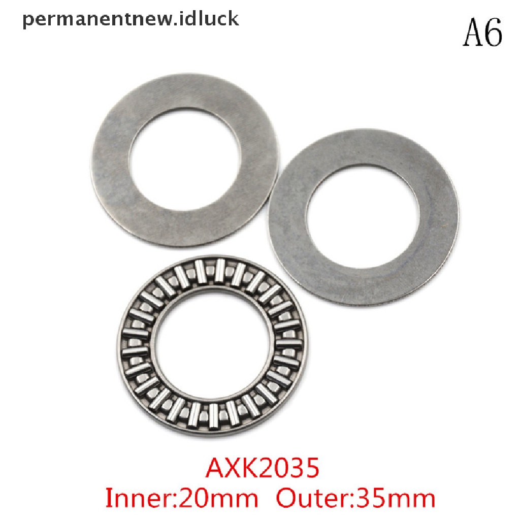 (luckypermanentnew) Axk0821 - AXK2542 Thrust Roller Bearing Dengan Dua Washer