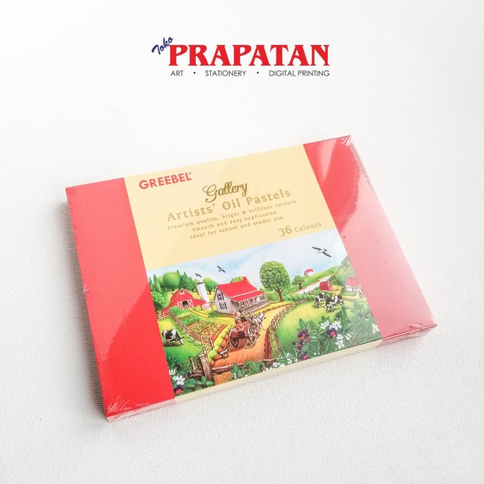 

PASTEL-DRY-OIL- CRAYON GREEBEL ARTIST OIL PASTEL 36 WARNA -OIL-DRY-PASTEL.